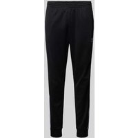 adidas Originals Regular Fit Sweatpants mit Label-Stitching in Black, Größe M von adidas Originals