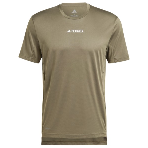 adidas Terrex - Terrex Multi T-Shirt - Funktionsshirt Gr S beige von adidas Terrex