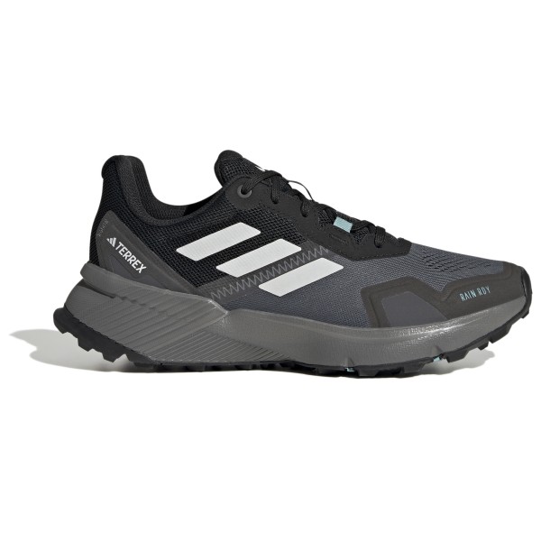 adidas Terrex - Women's Terrex Soulstride RAIN.RDY - Trailrunningschuhe Gr 5,5 grau von adidas Terrex