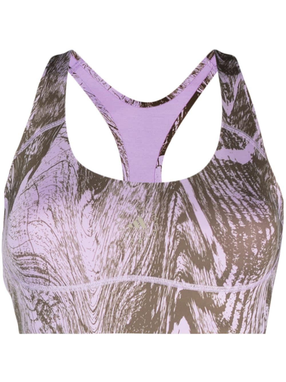 adidas by Stella McCartney TruePurpose Sport-BH - Violett von adidas by Stella McCartney