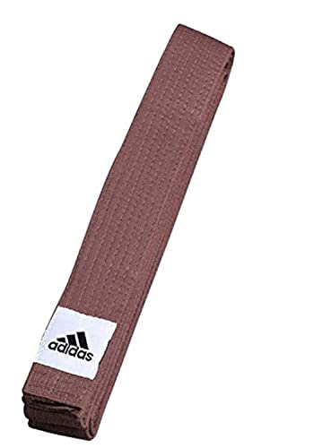 'Adidas ADIB220D Faltschließe Club – gepolsterter Gürtel aus Baumwolle, braun, 320cm von adidas