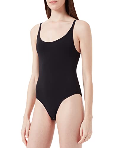 Adidas Damen Body Spaghetti Träger Top Bodysuit Sportbody Unterhemd (Gr. XS - XXL), Schwarz, XXL von adidas