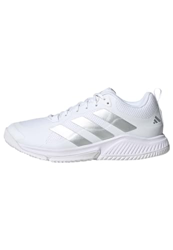 Adidas Damen Court Team Bounce 2.0 Shoes-Low (Non Football), FTWR White/Silver met./Grey one, 42 EU von adidas