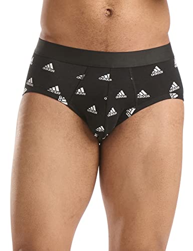Adidas Herren Slip (3er Pack) Unterhosen (Gr. S - 3XL) - bequeme Unterhosen, Sortiert 2, L von adidas