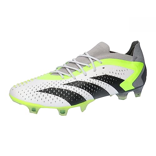 Adidas Unisex Predator Accuracy.1 L Fg Football Shoes (Firm Ground), FTWR White/Core Black/Lucid Lemon, 44 2/3 EU von adidas