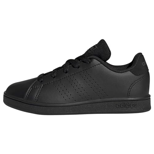 adidas Unisex Kinder Advantage Sneakers, Core Black/Core Black/Grey Six, 29 EU von adidas
