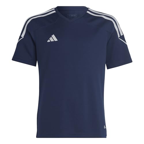 ADIDAS Boy's TIRO 23 JSY Y T-Shirt, Team Navy Blue 2/White, 116 von adidas
