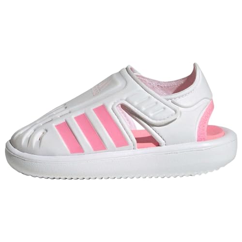 adidas Closed-Toe Summer Water Sandals, FTWR White/Beam pink/Clear pink, 26 EU von adidas