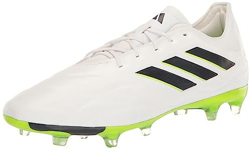 adidas Copa Pure.2 Fußballschuh für festen Boden, Unisex-Erwachsene, Weiß/Schwarz/Lucid Lemon, 7 Women/6 Men von adidas