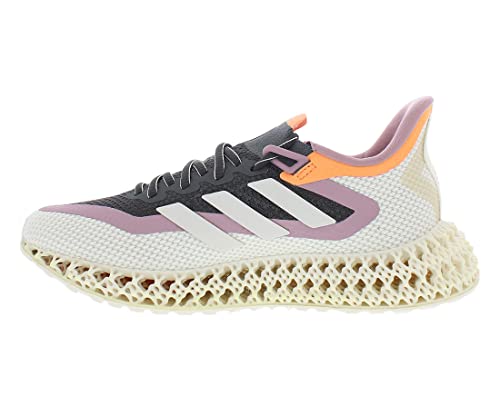 adidas Damen 4DFWD 2 Laufschuhe, Grey Five/Zero Metalic/Beam Orange, 10 von adidas