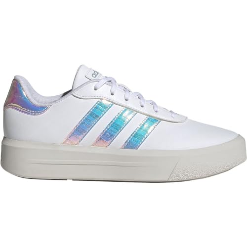adidas Damen Court Platform Shoes Schuhe, Cloud White/Almost pink/Crystal White, 40 2/3 EU adidas Damen Court Platform Shoes Schuhe, Cloud White/Almost pink/Crystal White, 40 2/3 EU von adidas