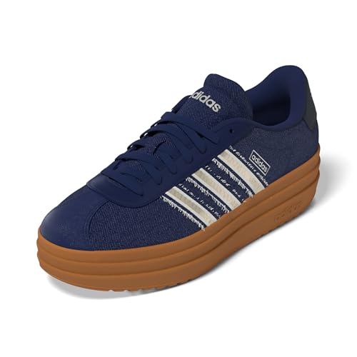 adidas Damen VL Court Bold Shoes Schuhe, Dark Blue/Cyber Metallic/Aurora Ink, 36 2/3 EU adidas Damen VL Court Bold Shoes Schuhe, Dark Blue/Cyber Metallic/Aurora Ink, 36 2/3 EU von adidas