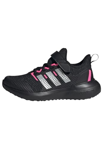 adidas Fortarun 2.0 Shoes Kids EL Schuhe-Hoch, core Black/Silver met./Lucid pink, 29 EU von adidas