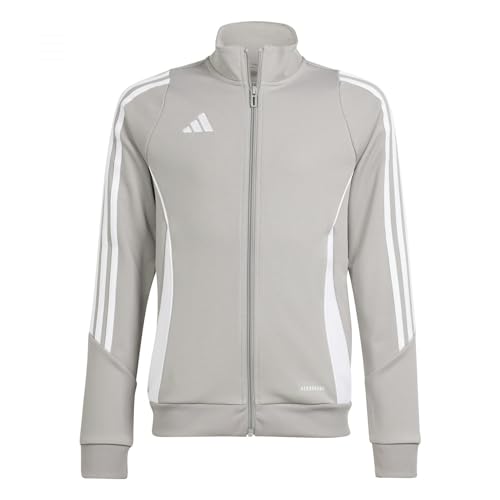 adidas Fußball - Teamsport Textil - Jacken Tiro 24 Trainingsjacke Kids grauweiss 116 von adidas