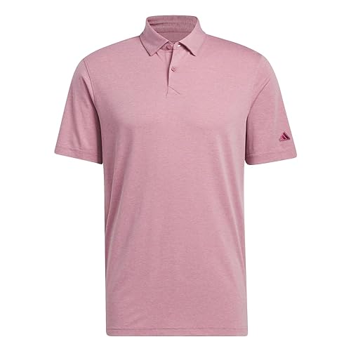 adidas Golf Men's Standard GO-to Polo Shirt, Pink Strata, Medium von adidas