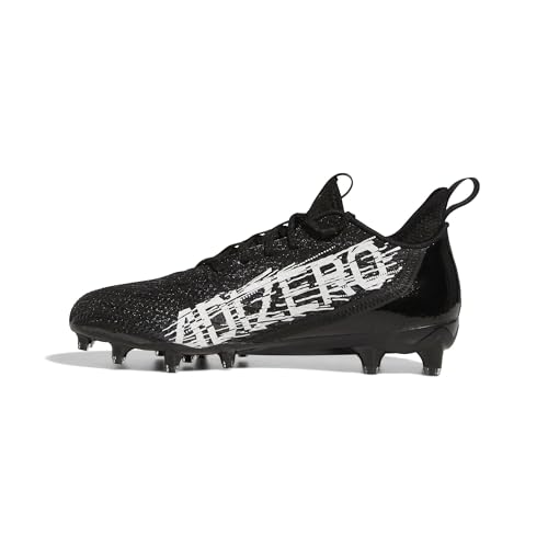 adidas Herren Adizero Scorch Fußballschuh, Schwarz/Weiß/Schwarz, 50.5 EU von adidas