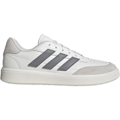 adidas Herren Courtblock Shoes, core White/Grey Three/Orbit Grey, 44 von adidas