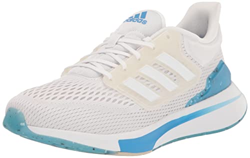 adidas Herren Eq21 Laufschuh, Ftwr White/Ftwr White/Pulse Blue, 45 EU von adidas