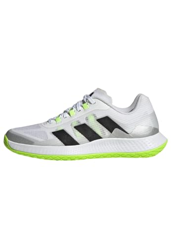 adidas Herren Forcebounce Volleyball Shoes Sneaker, FTWR White/core Black/Lucid Lemon, 38 EU von adidas