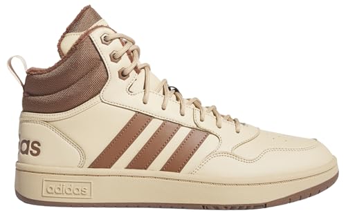 adidas Herren Hoops 3.0 Mid Shoes Nicht-Fußball-Mittelschuhe, Magic beige/preloved Brown/preloved Brown, 51 EU von adidas