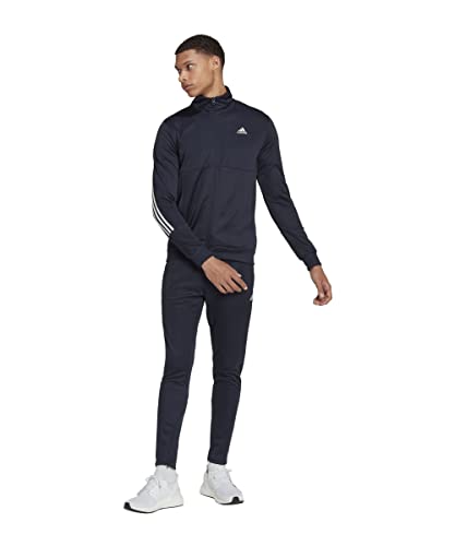 adidas Herren MTS Slim Reißverschluss Sportanzug, Tinley, L von adidas