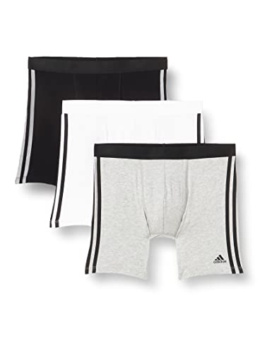 adidas Herren Multipack Boxer Brief (3pk) -4A2M03 Boxershorts, Sortiert 2, 3XL (3er Pack) von adidas