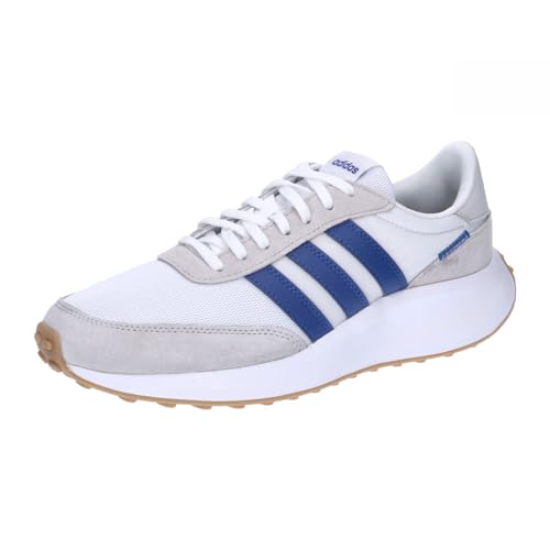 adidas Herren Run 70S Lifestyle Running Shoes Sneaker, Cloud White/Royal Blue/Grey One, 41 1/3 EU von adidas