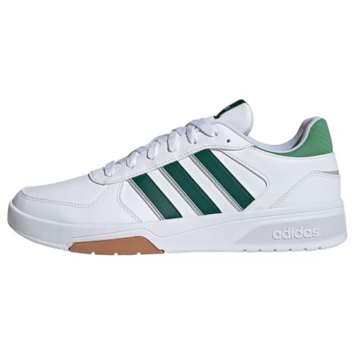 adidas Herren Courtbeat Court Lifestyle Schuhe Sneaker, Cloud White Collegiate Green Grey, 45 1/3 EU von adidas