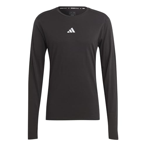 adidas Herren Ultimate Cold Ready Merino Longsleeve Laufbekleidung Longsleeve Schwarz - S von adidas