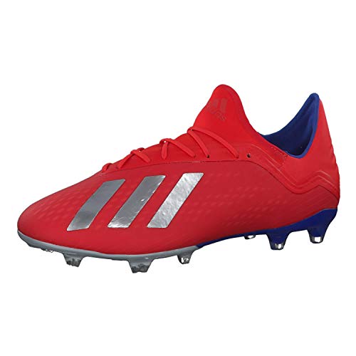 Adidas Herren X 18.2 Fg Fußballschuhe, Mehrfarbig (Rojact/Plamet/Azufue 000), 41 1/3 EU von adidas