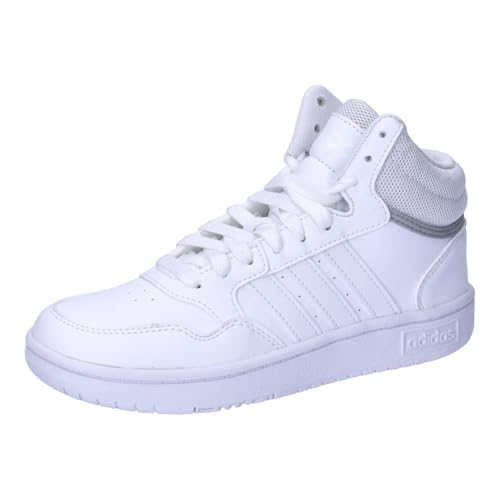 adidas Hoops Mid Shoes Basketball Shoe, FTWR White/FTWR White/Grey Two, 36 EU von adidas