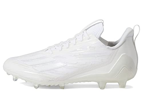 adidas Men's Adizero Football Shoe, White/White/White, 13 von adidas