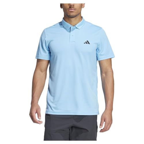 adidas Men's Train Essentials Training Polo Shirt Poloshirt, semi Blue Burst/Black, XXL von adidas
