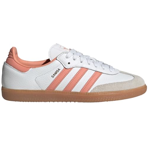 adidas Performance Herren Samba Classic Indoor Fußballschuh, Footwear White/Wonder Clay/White, 6.5 US von adidas