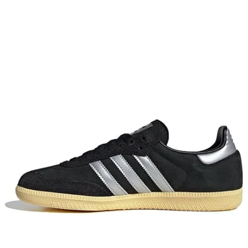 adidas Performance Herren Samba Classic Indoor Fußballschuh, Schwarz, mattes Silber, 6.5 US von adidas