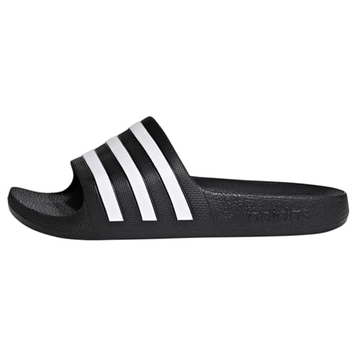 adidas Unisex Kinder Adilette Aqua Slides Kids, Core Black / Cloud White / Core Black, 28 von adidas