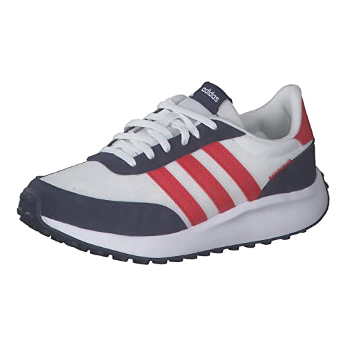 adidas Run 70S K Shoes-Low (Non Football), FTWR White/Vivid red/Dark Blue, 40 EU von adidas