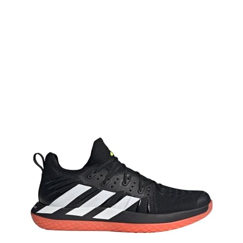 adidas Stabil Next Gen Sneaker für Herren, Core Black-cloud White-lucid Lemon, 12.5 von adidas