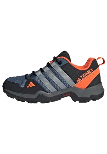 adidas Terrex AX2R Hiking Shoes-Low (Non Football), Wonder Steel/Grey Three/Impact orange, 38 2/3 EU von adidas