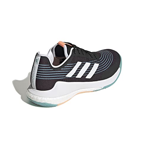 adidas Unisex (Crazyflight M) Sneaker, Mehrfarbig (Ftwbla/Negbás), 44 2/3 EU von adidas