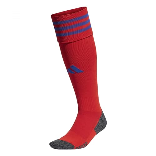 adidas Unisex ADI Sock 23 KNIESTRÜMPFE, red/Team royal Blue, 7-8 Years von adidas