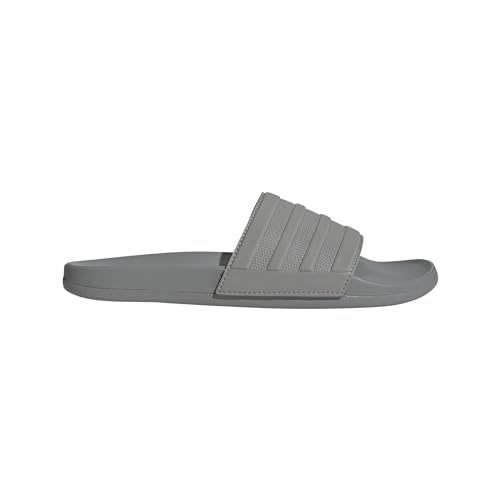 adidas Unisex Adilette Comfort Slides, Charcoal Solid Grey, 44 2/3 EU von adidas