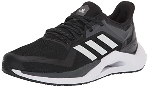 adidas Unisex Alphatorsion 2.0 Running Shoe, Core Black/White/Carbon, 8 US Men von adidas