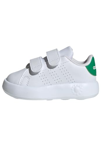 adidas Unisex Baby Advantage Cf Sneaker, Weiss / Grün, 21 EU von adidas