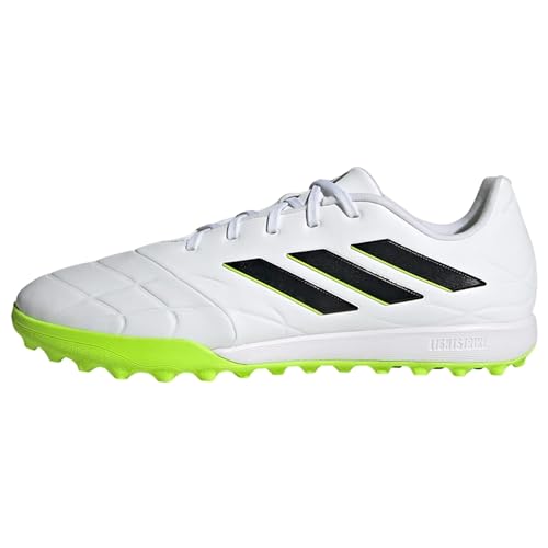 adidas Unisex Copa Pure.3 Turf Boots Fußballschuhe (Rasen), FTWR White/core Black/Lucid Lemon, 46 EU von adidas