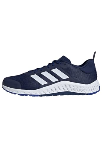 adidas Unisex Everyset Trainer Nicht-Fußball-Halbschuhe, Dark Blue/FTWR White/Lucid Blue, 49 EU von adidas