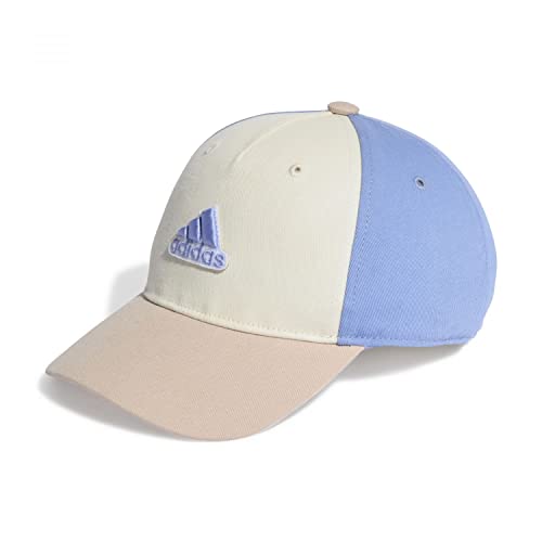 adidas Unisex Kids Cap, Wonder White/Blue Fusion/Wonder Taupe, One Size 56cm von adidas