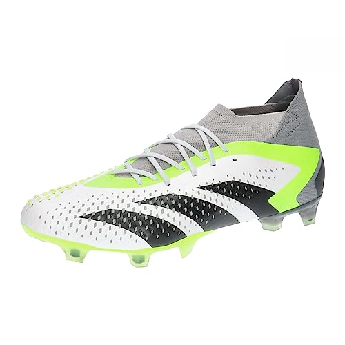 Adidas Unisex Predator Accuracy.1 Fg Football Shoes (Firm Ground), FTWR White/Core Black/Lucid Lemon, 43 1/3 EU von adidas