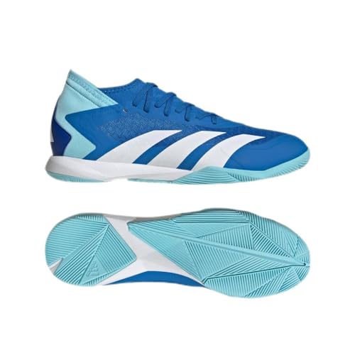 adidas Unisex Predator Accuracy.3 Indoor-Fußballschuh, Helles Königsblau/Weiß/Solarrot, 10 von adidas