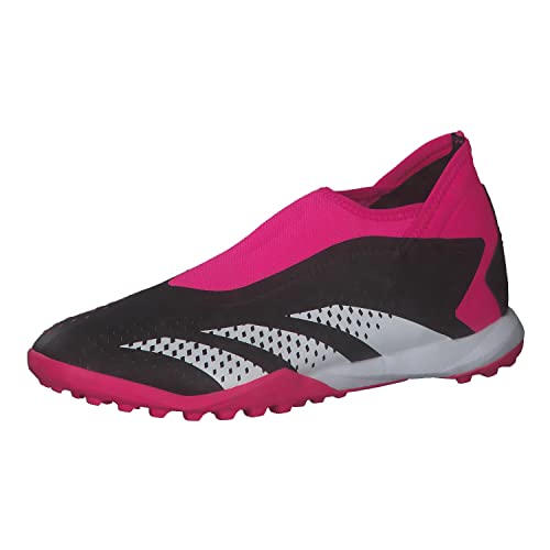 Adidas Unisex Predator Accuracy.3 Ll Tf Football Shoes (Turf), Core Black/FTWR White/Team Shock Pink 2, 47 1/3 EU von adidas